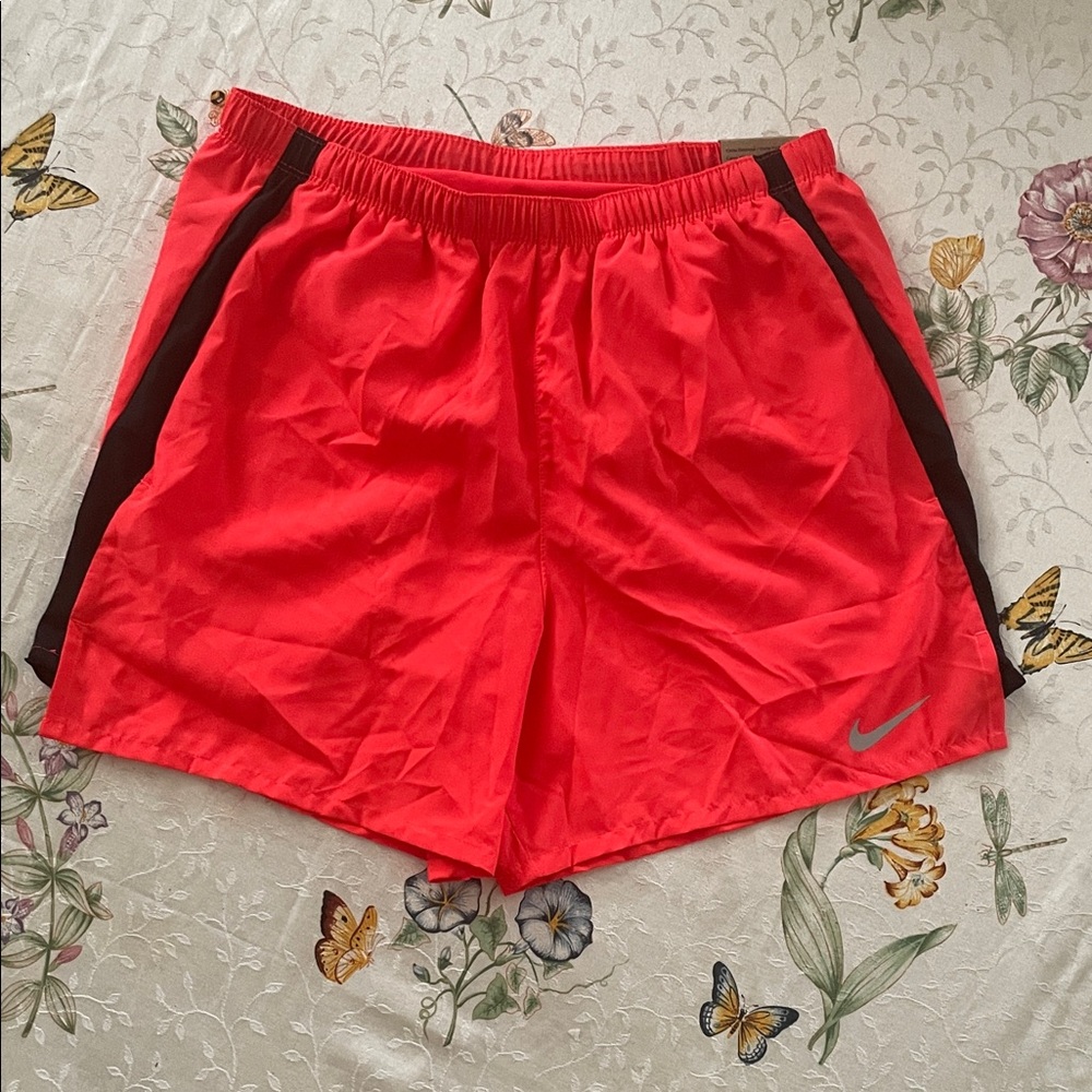 NWT Mens Nike Salmon Orange Sports Running Shorts